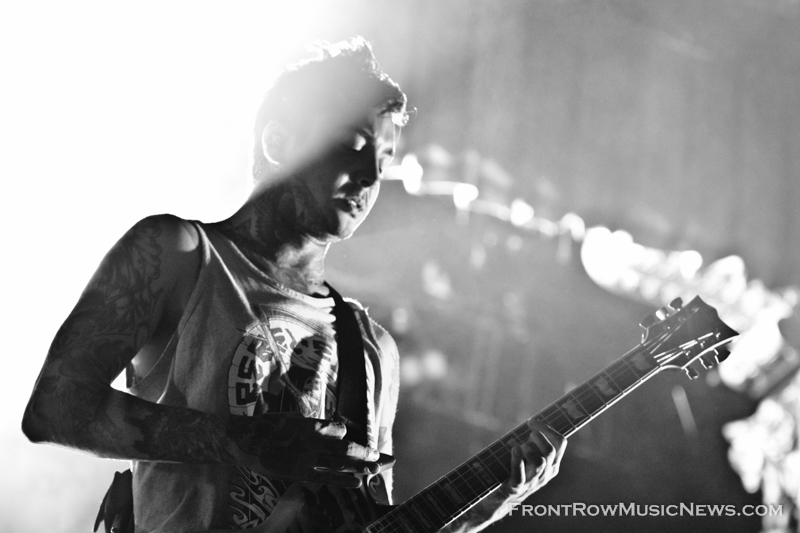 Pierce the Veil (Vic Fuentes, Mike Fuentes, Jaime Preciado, Tony Perry)  attend the 6th Annual Revolver Golden Gods Award Show at Club Nokia on  April 23, 2014 in Los Angeles, California. (Photo