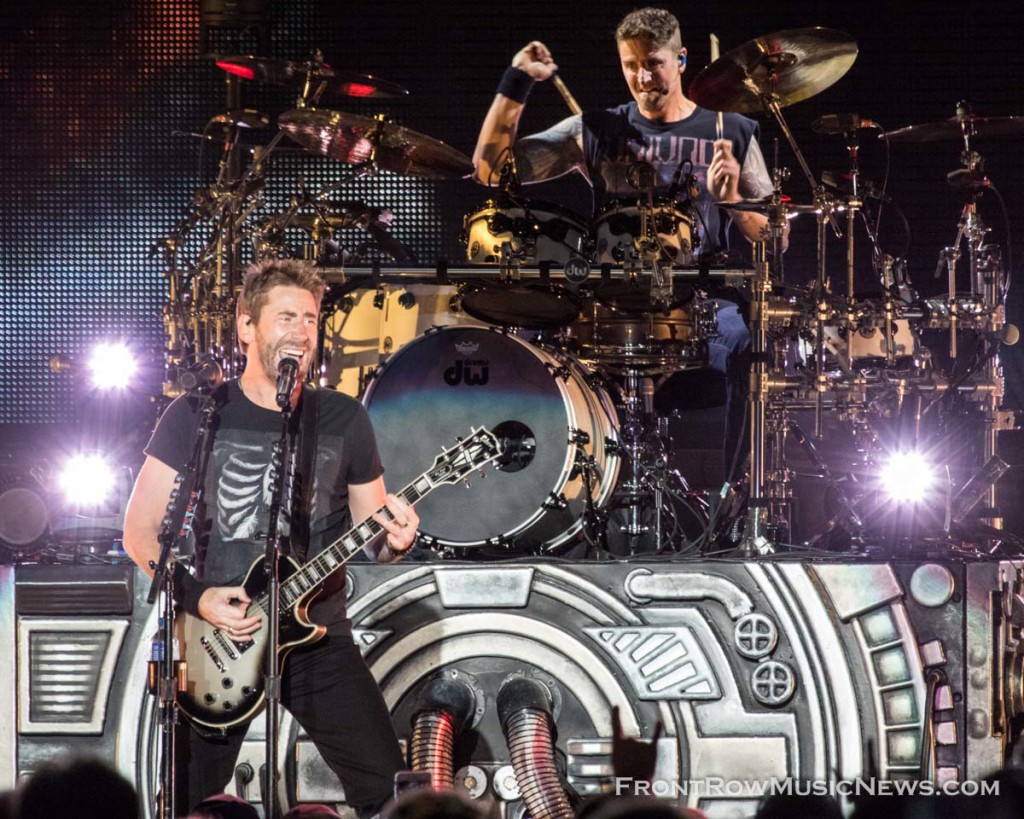 Nickelback at Huntington Bank Pavilion in Chicago Front Row Music News