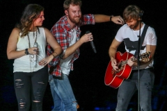 Hillary Scott, Charles Kelley, and Dave Haywood of Lady Antabellum