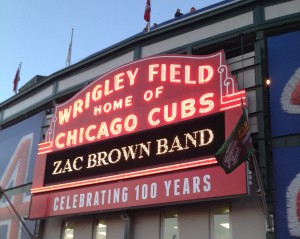 Zac Brown Band Wrigley Field